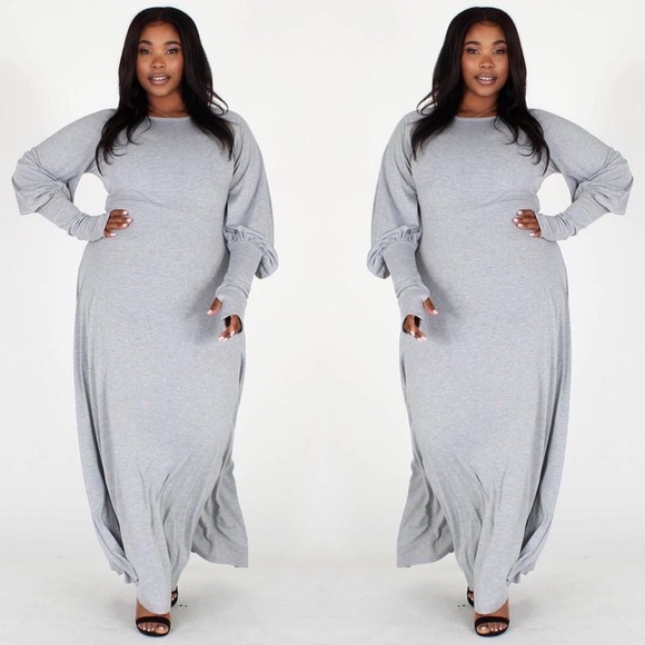 Plus size Maxi Dress-Curvy - Picture 2 of 2